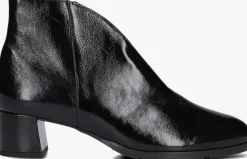 zwarte hassia enkellaarsjes 304811