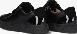 zwarte hassia lage sneakers 301233 led zwart