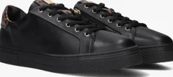zwarte hassia lage sneakers asti
