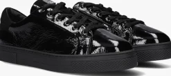 zwarte hassia lage sneakers asti