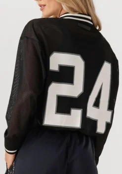 zwarte haute l'amitié polo drift polo blouse