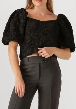 zwarte haute l'amitié top dazzy top
