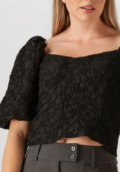 zwarte haute l'amitié top dazzy top