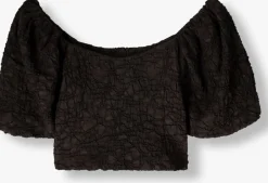 zwarte haute l'amitié top dazzy top