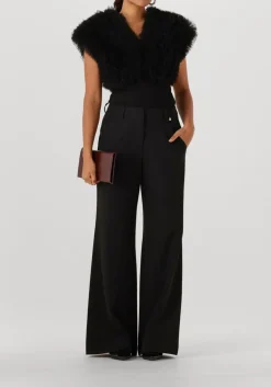 zwarte haute l'amitié top new funky bodysuit