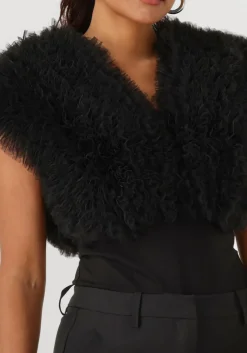 zwarte haute l'amitié top new funky bodysuit