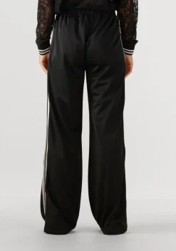 zwarte haute l'amitié wijde broek baggy days track tall pant