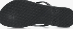 zwarte havaianas teenslippers slim dames
