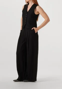 zwarte herskind gilet double up vest