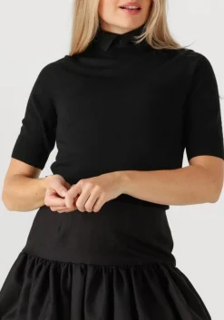 zwarte herskind top perry knit blouse