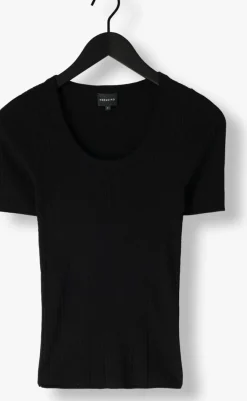 zwarte herskind t-shirt jenny knit blouse