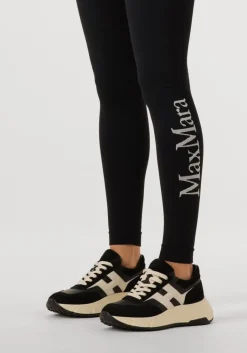 zwarte hogan lage sneakers h669 allacciato h