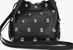 zwarte hogan schoudertas h01r hocket mini borchie