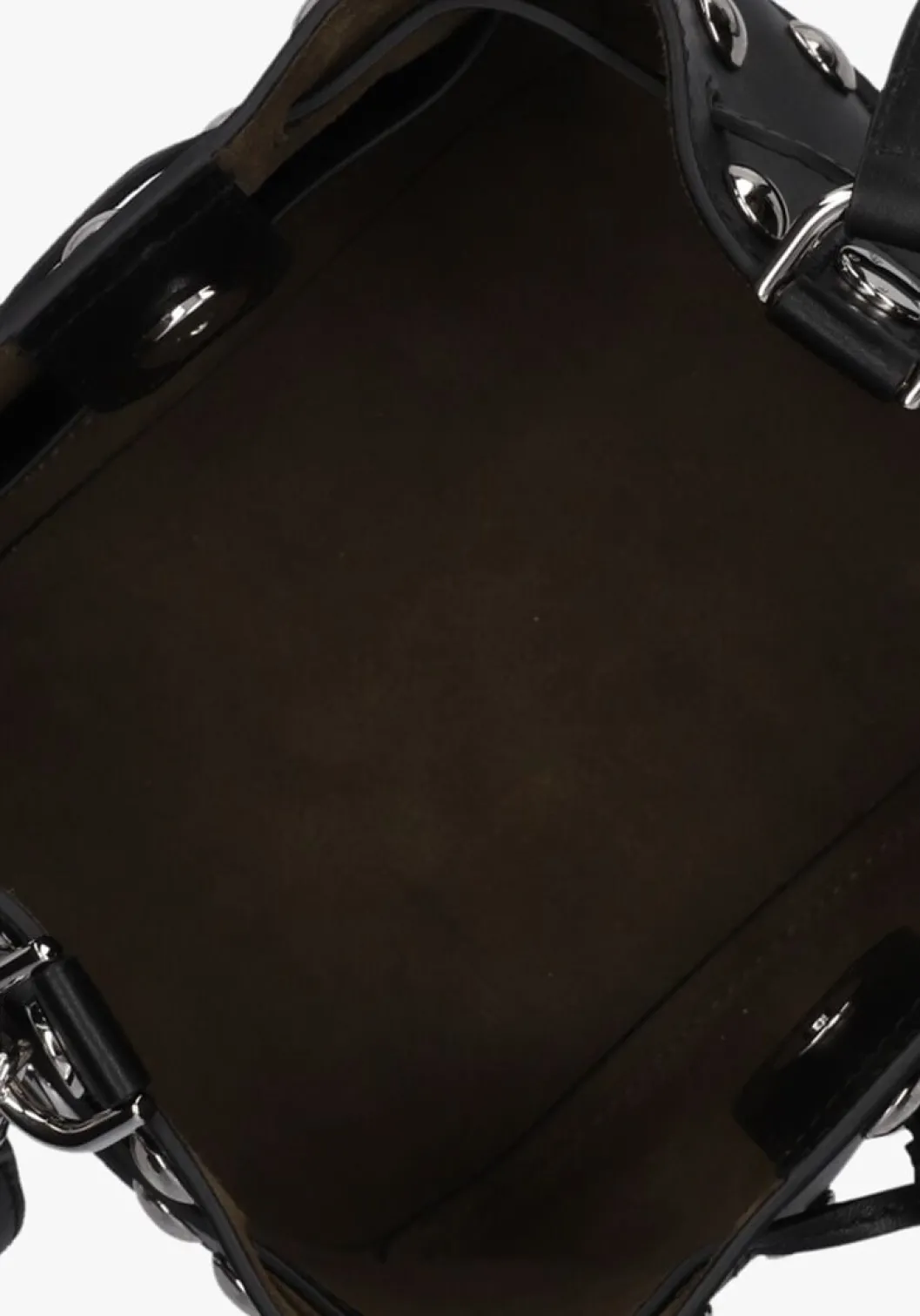 zwarte hogan schoudertas h01r hocket mini borchie