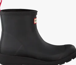 zwarte hunter regenlaarzen play boot short