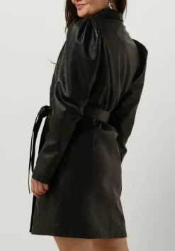 zwarte ibana mini jurk darcia