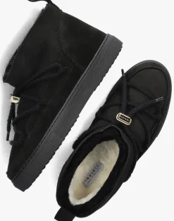 zwarte inuikii vachtlaarzen classic low
