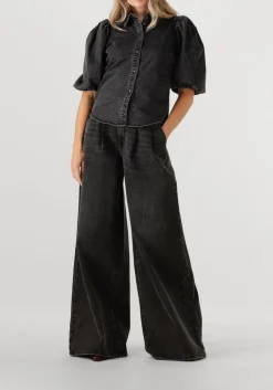 zwarte janice blouses lars