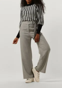 zwarte janice trui trui gebreid pof mouw jay