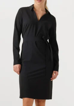 zwarte japan tky midi jurk nenema