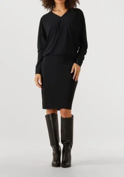 zwarte japan tky midi jurk lymas