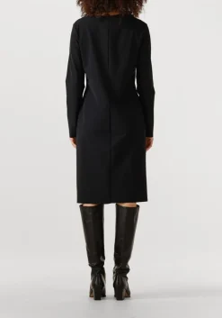 zwarte japan tky midi jurk rohi