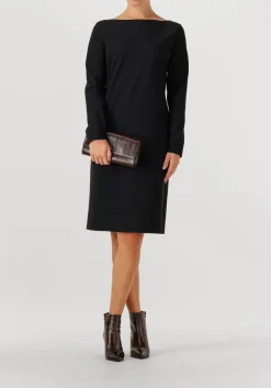 zwarte japan tky midi jurk rohi