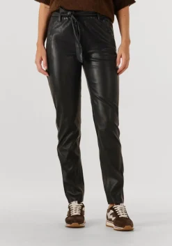 zwarte knit-ted lange broeken francis