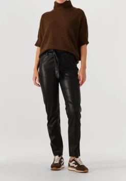 zwarte knit-ted lange broeken francis