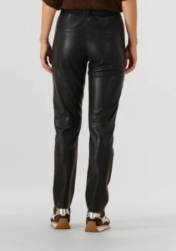 zwarte knit-ted lange broeken francis