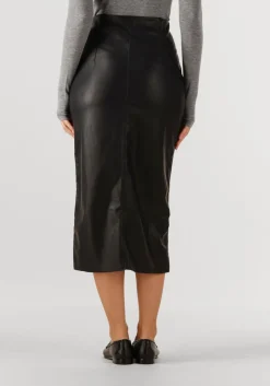 zwarte knit-ted midirok pogy