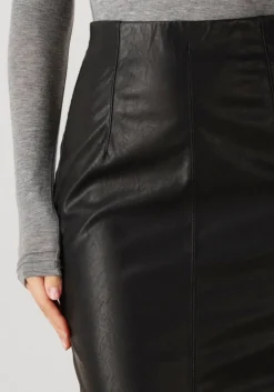 zwarte knit-ted midirok pogy