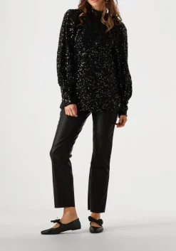 zwarte knit-ted pantalon cleo pant