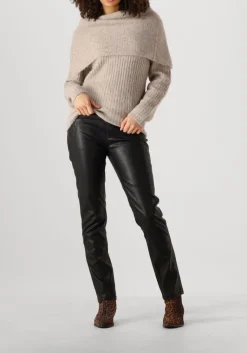 zwarte knit-ted pantalon francis pant