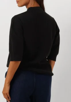 zwarte knit-ted top yara