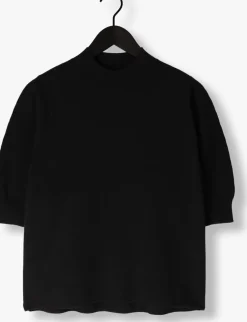 zwarte knit-ted top yara