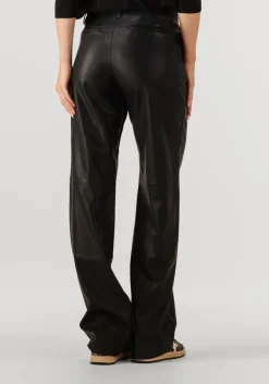 zwarte knit-ted wijde broek naomi pant