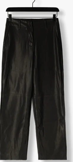 zwarte knit-ted wijde broek naomi pant