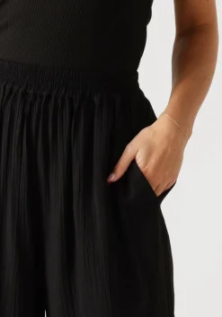 zwarte knit-ted wijde broek jalou