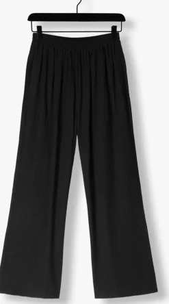 zwarte knit-ted wijde broek jalou