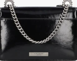 zwarte kurt geiger london handtas bow small shoreditch