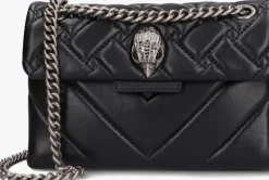 zwarte kurt geiger london schoudertas mini kensington x bag