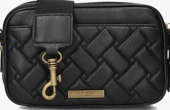 zwarte kurt geiger london schoudertas 2zip kensington camera