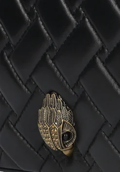 zwarte kurt geiger london schoudertas 2zip kensington camera