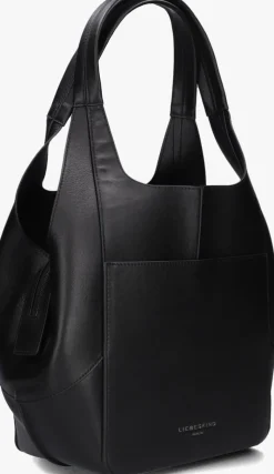 zwarte liebeskind schoudertas lily tote m