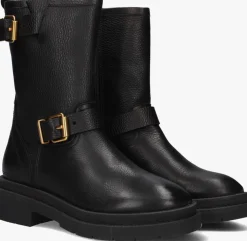 zwarte lina locchi biker boots l1316