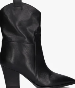 zwarte lina locchi enkellaarsjes l1341