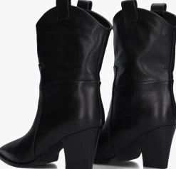 zwarte lina locchi enkellaarsjes l1341