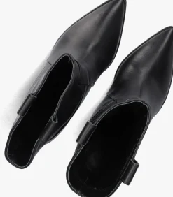 zwarte lina locchi enkellaarsjes l1341