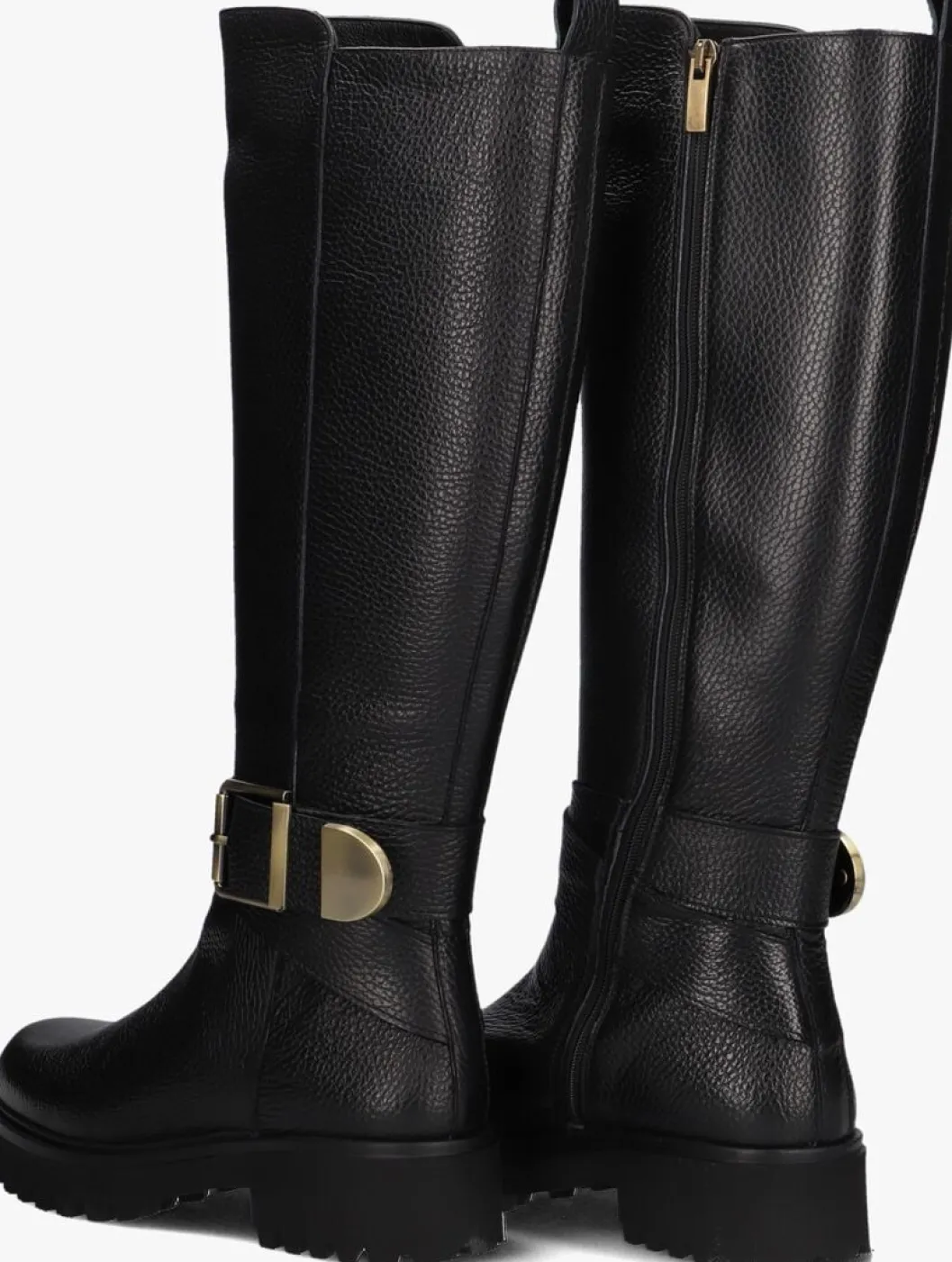 zwarte lina locchi enkellaarsjes v66